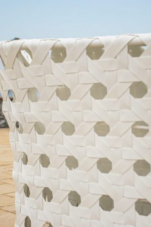 плетёная белая мебель