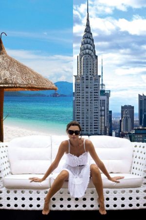 диван плетёный для улицы на террасу