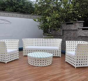 мебель на террасу набор белый