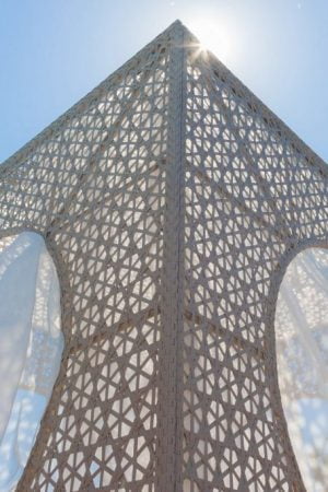 плетёная беседка