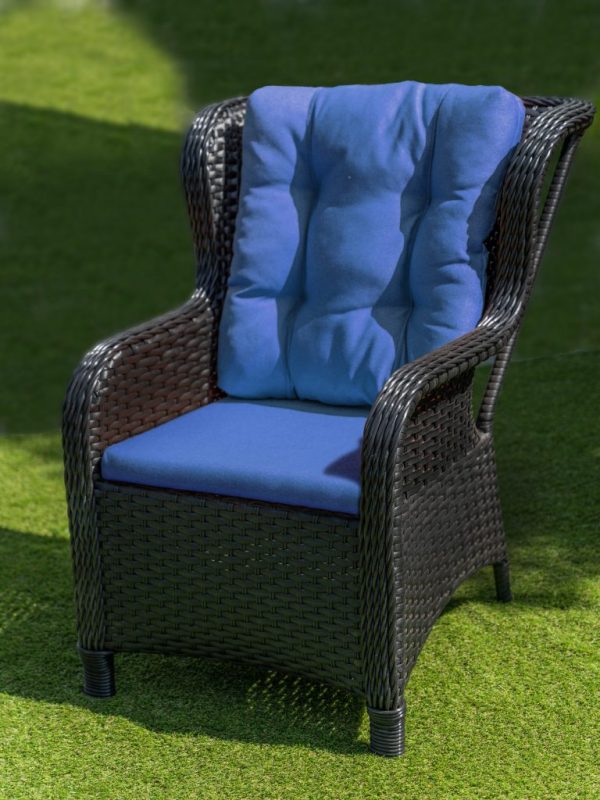 крісло плетене з штучного ротангу