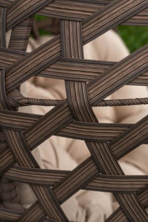 искусственный ротанг ремень коричневый