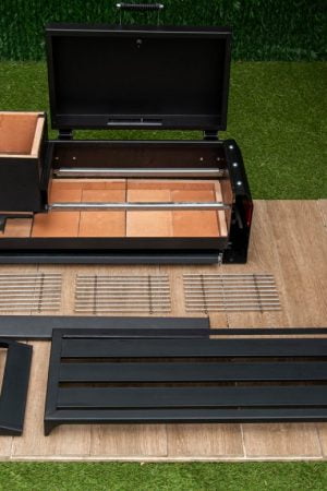 качественный уличный гриль мангал с крышкой- DaDDY Grill