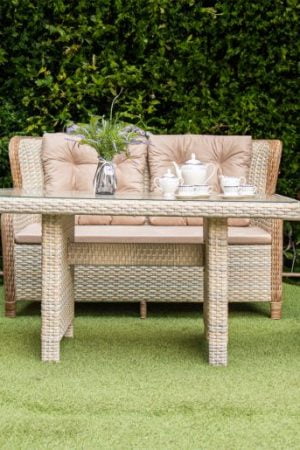 комплект уличной мебели из ротанга