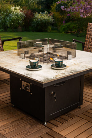 мебель уличная стол с огнем