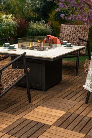 мебель уличная с газовым камином