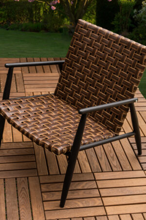 кресло стул уличный из ротанга