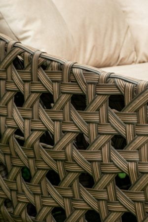 круглая плетёная кровать эмма украинские конструкции