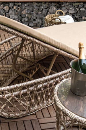 Шезлонг ротанг патриция украинские конструкции