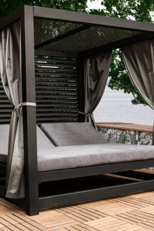шезлонг кровать беседка уличная