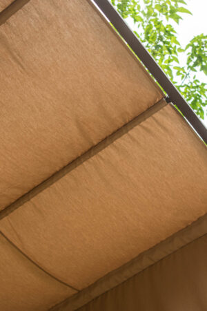 диван с навесом для улицы