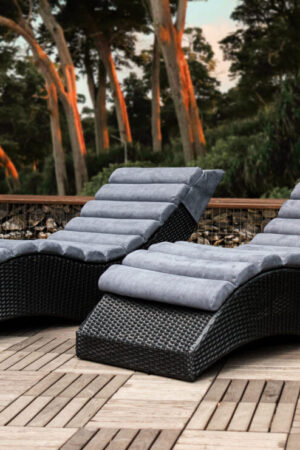 Шезлонг Гемини заказать и купить, ротанговые шезлонги для дачи