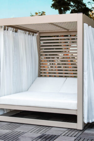 кровать шезлонг Бергамо беж