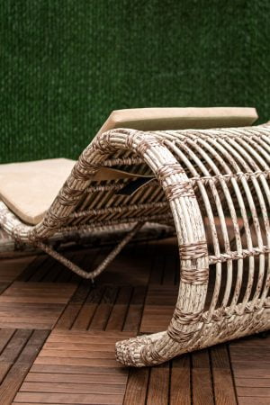 шезлонг ротанг лючия