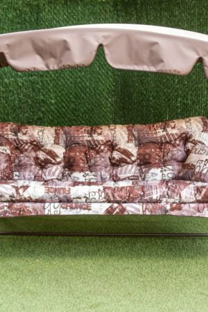 металева трьохмісна гойдалка купити