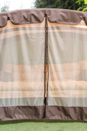 качель уличная из металла