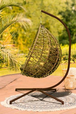 подвесное кресло кокон феникс