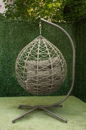 разборное подвесное кресло кокон на ножках феникс