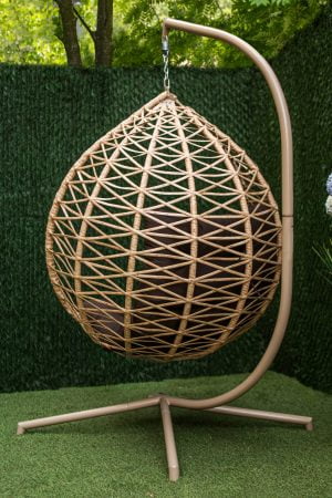 розбірне підвісне крісло качалка на ножках Фенікс