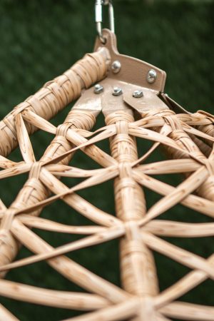 розбірне підвісне крісло гойдалка з ротангу