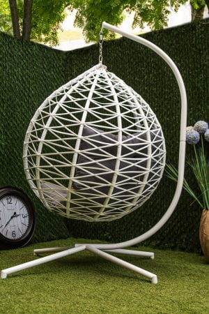 розбірне підвісне крісло кокон на ножках Фенікс