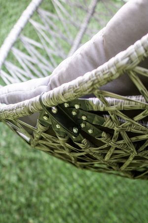 розбірне підвісне крісло з штучного ртангу