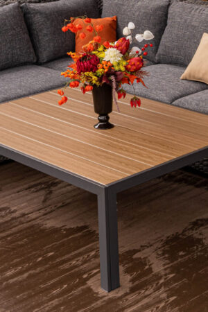 столик фланери из дерева и металла