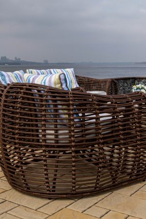 садовая мебель ротанг плетение