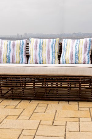 садовая мебель диван из ротанга