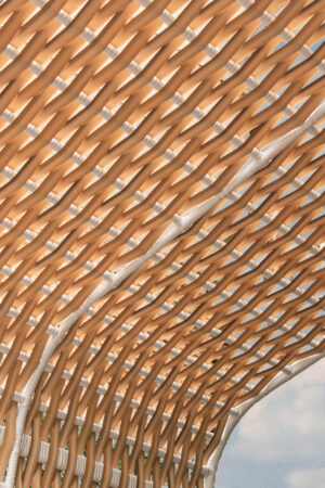 лежак с крышей из ротанга соррэнто