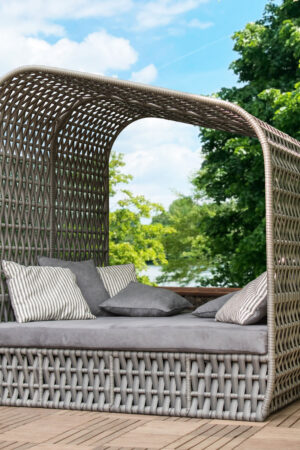 Диван кровать Сорренто из ротанга