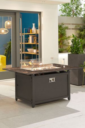 стол викториан с встроеным газовым камином