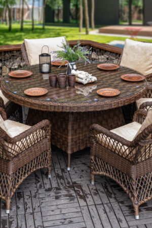 комплект мебели уличный монте карло мокко