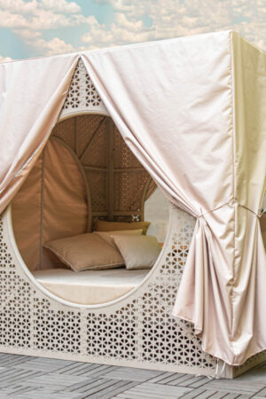 Чехол для садовой уличной кровати Гермес