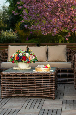 Меблі з штучного ротангу Монтекассіно преміум