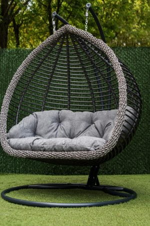 підвісне крісло гойдалка Дабл двохвильовий преміум