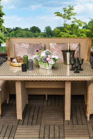 мебель лотос уличная в сад плетеная