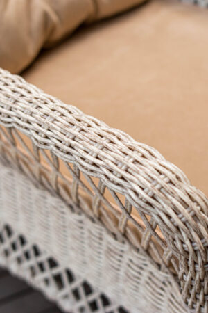 крісло з підлокотником ротангове плетене