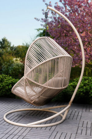 кресло з канатним плетенням бамбино