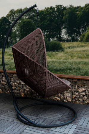 подвесное кокон качели бамбино