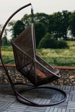 необычное подвесное кресло бамбино