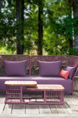 мебель лофт плетёная для кафе