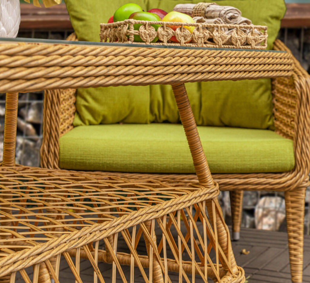 мебель плетеная из ротанга париж лоза