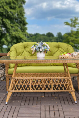 Комплект мебели из ротанга париж лоза