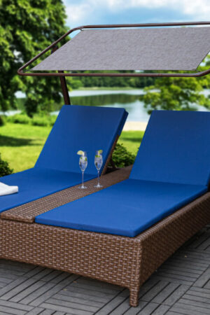 шезлонг коридо двойной