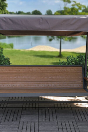 надёжные уличные качели для сада