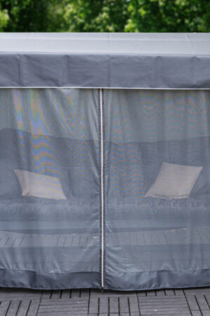 качели с москитной сеткой на молнии