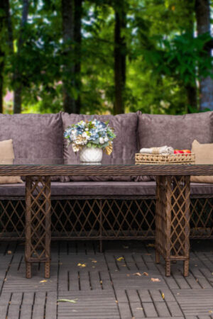 мебель садовая даймонд коричневый