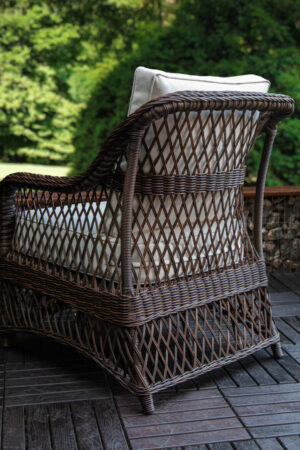 кресло из ротанга для ресторана и баз отдыха Арнис
