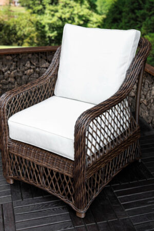 плетёное кресло для ресторана и баз отдыха Арнис